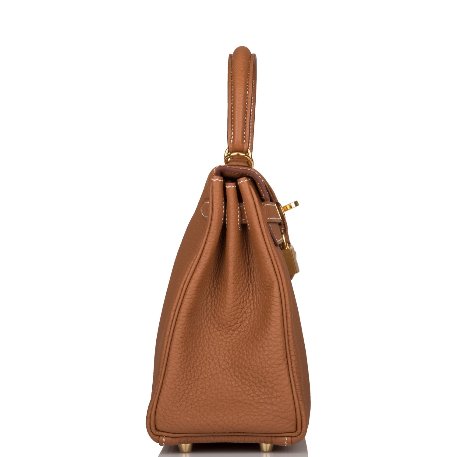 Replicate Hermes Kelly Retourne 25 Gold Togo Gold Hardware(1:1 replica)