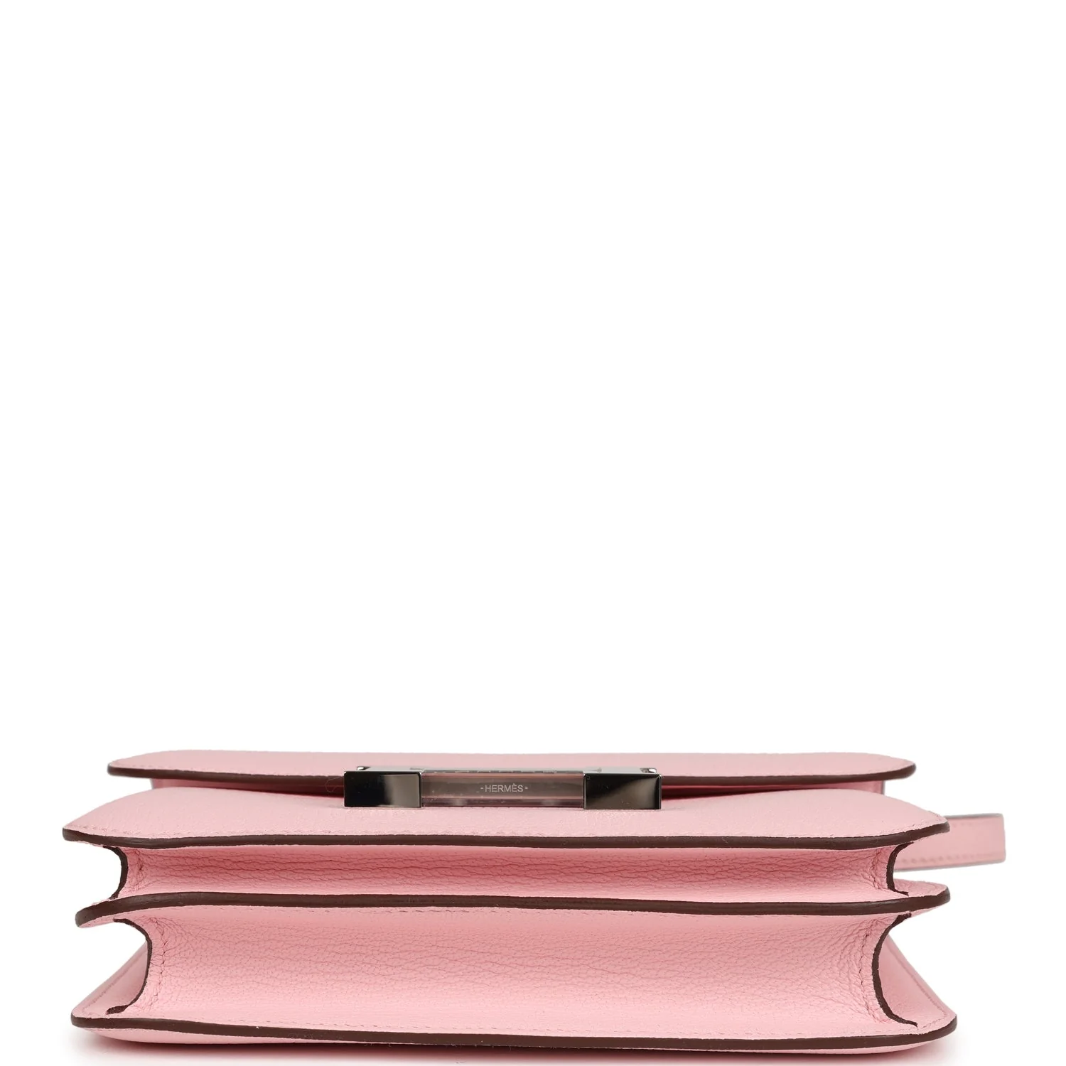 Replicate Hermes Constance 18 Rose Sakura Chevre Palladium Hardware(1:1 replica)
