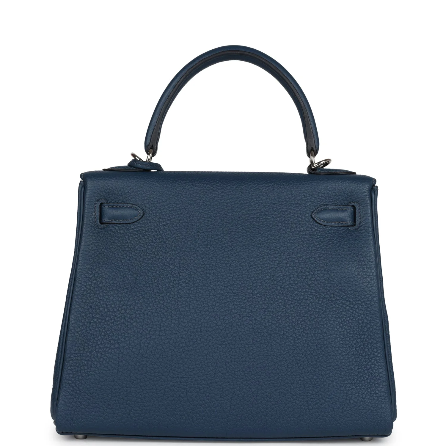 Replicate Hermes Kelly Retourne 25 Bleu De Prusse Togo Palladium Hardware(1:1 replica)