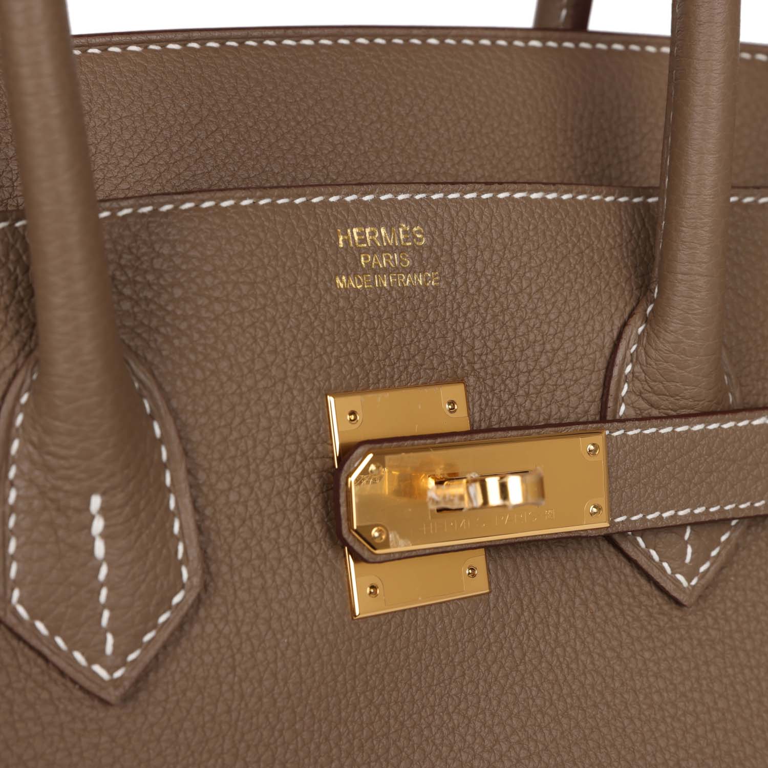 Replicate Hermes Birkin 35 Etoupe Togo Gold Hardware(1:1 replica)