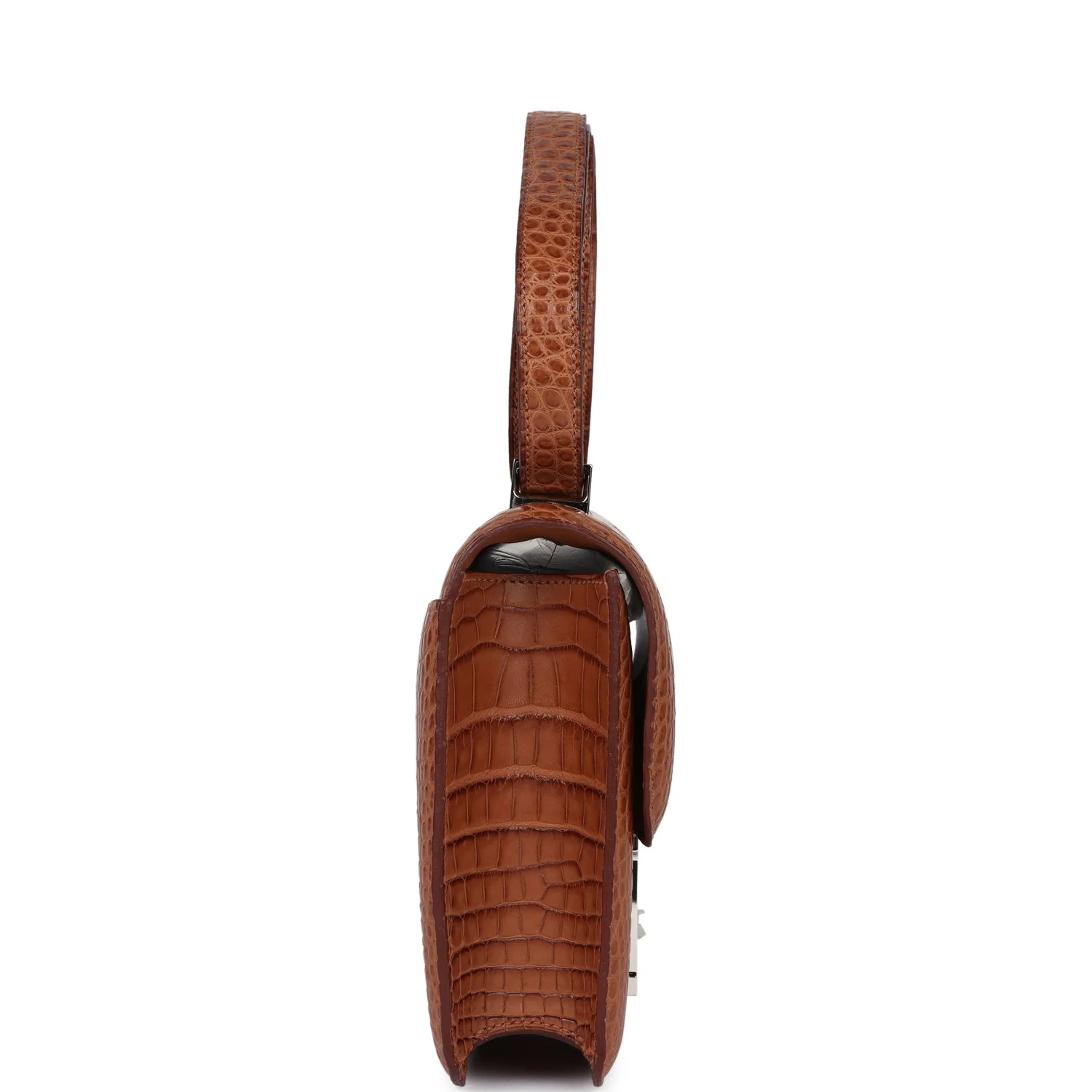 Replicate Hermes Constance 1-24 Gold Matte Alligator Marquette Palladium Hardware(1:1 replica)
