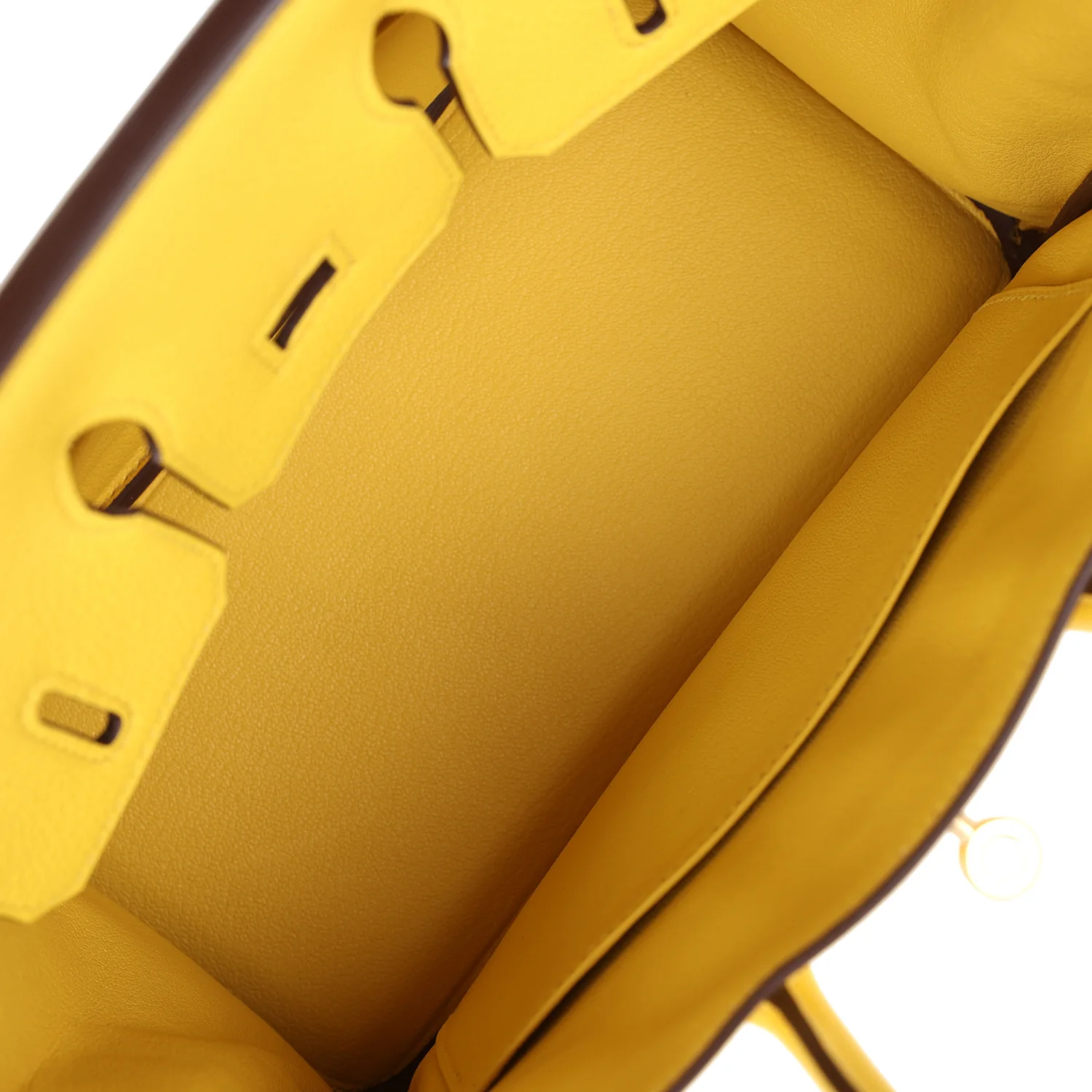 Replicate Hermes Birkin 25 Jaune de Naples Togo Gold Hardware(1:1 replica)