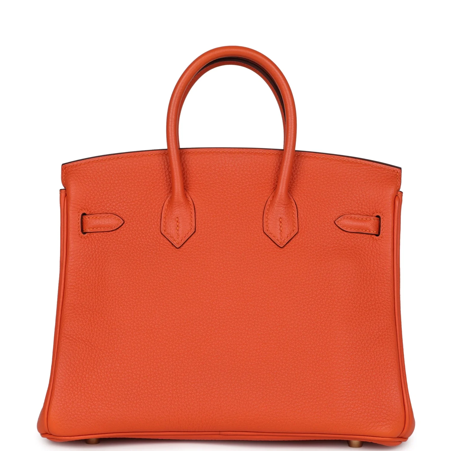 Replicate Hermes Birkin 25 Feu Togo Gold Hardware(1:1 replica)