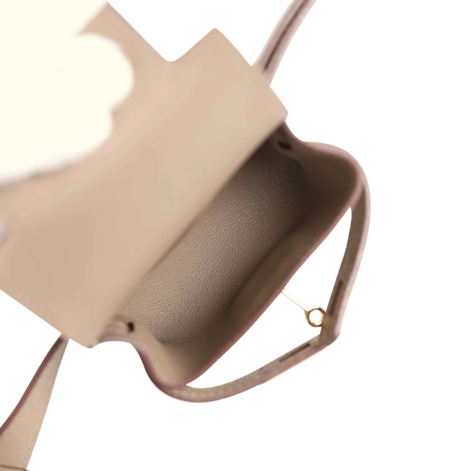 Replicate Hermes Kelly Moove Etoupe Swift Gold Hardware(1:1 replica)