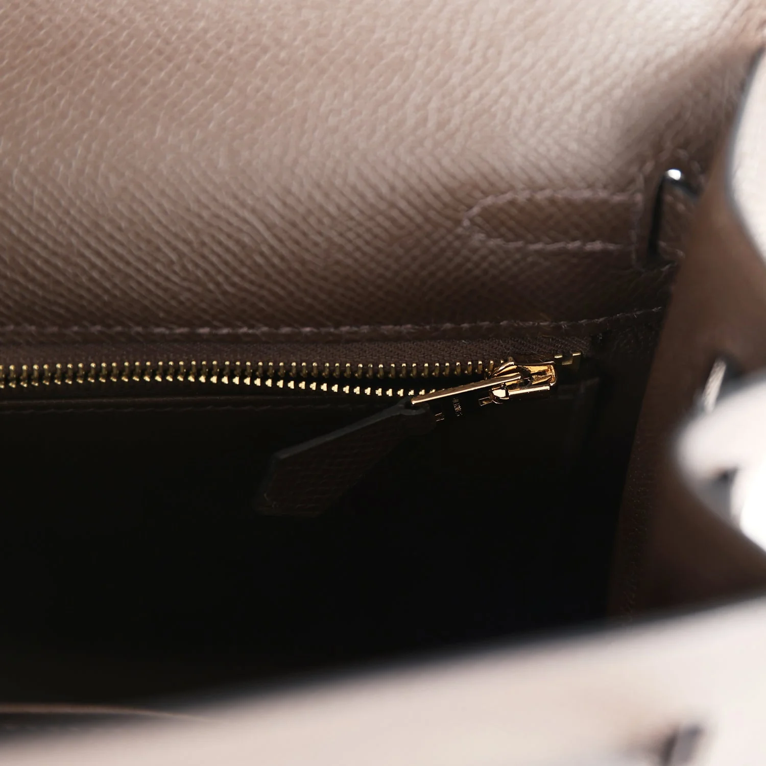 Replicate Hermes Kelly Sellier 25 Ecorce Epsom Gold Hardware(1:1 replica)