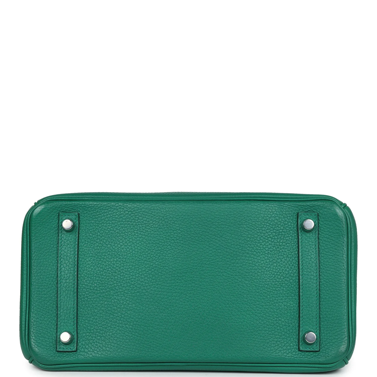 Replicate Hermes Birkin 30 Vert Vertigo Clemence Palladium Hardware(1:1 replica)