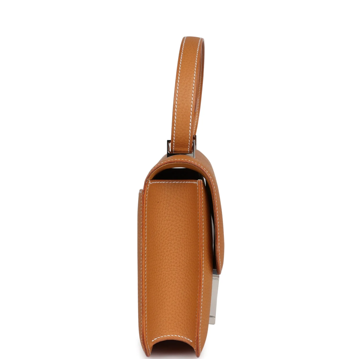 Replicate Hermes Constance 1-24 Naturel Sable Vache Naturel Graine Palladium Hardware(1:1 replica)