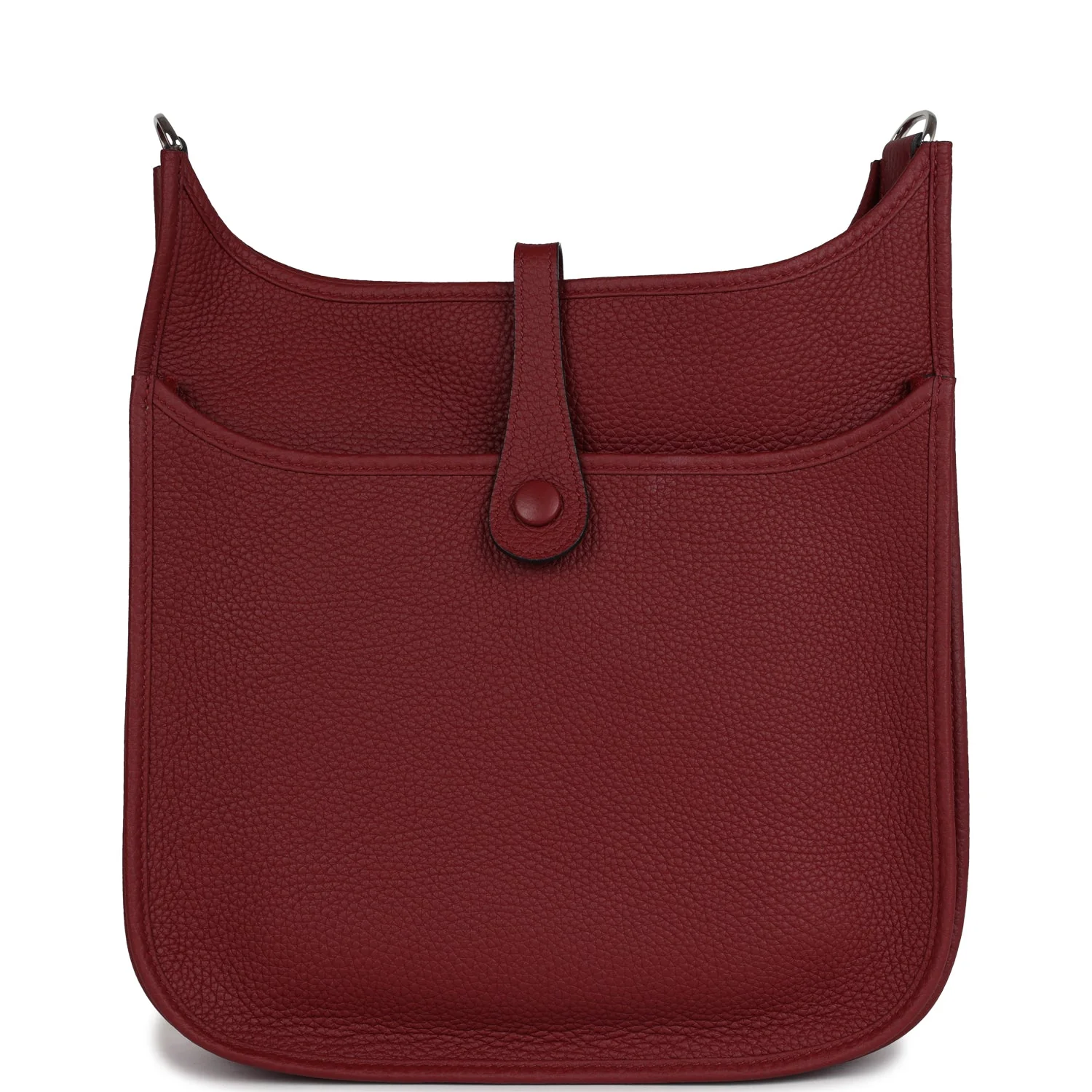 Replicate Hermes Evelyne PM Rouge H Clemence Palladium Hardware(1:1 replica)