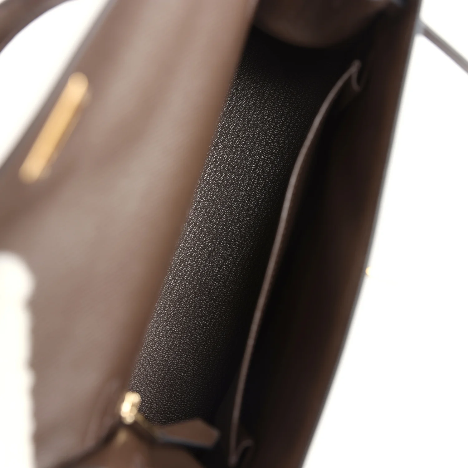 Replicate Hermes Kelly Sellier 25 Ecorce Epsom Gold Hardware(1:1 replica)