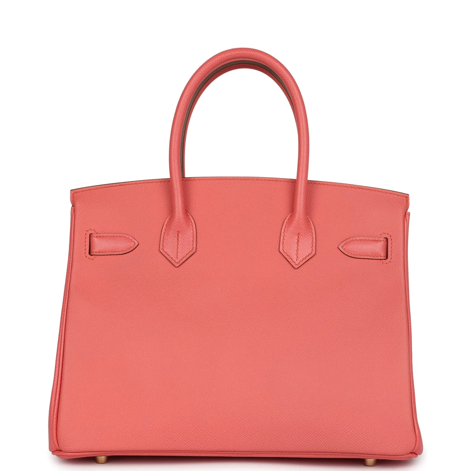 Replicate Hermes Birkin 30 Flamingo Epsom Gold Hardware(1:1 replica)