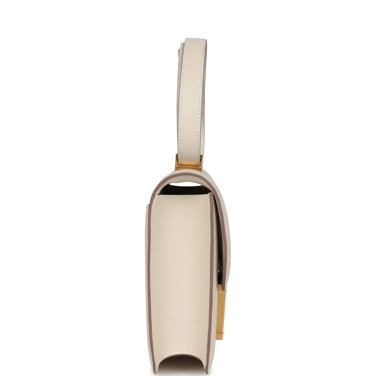 Replicate Hermes Constance 1-24 Craie Epsom Brushed Gold Hardware(1:1 replica)