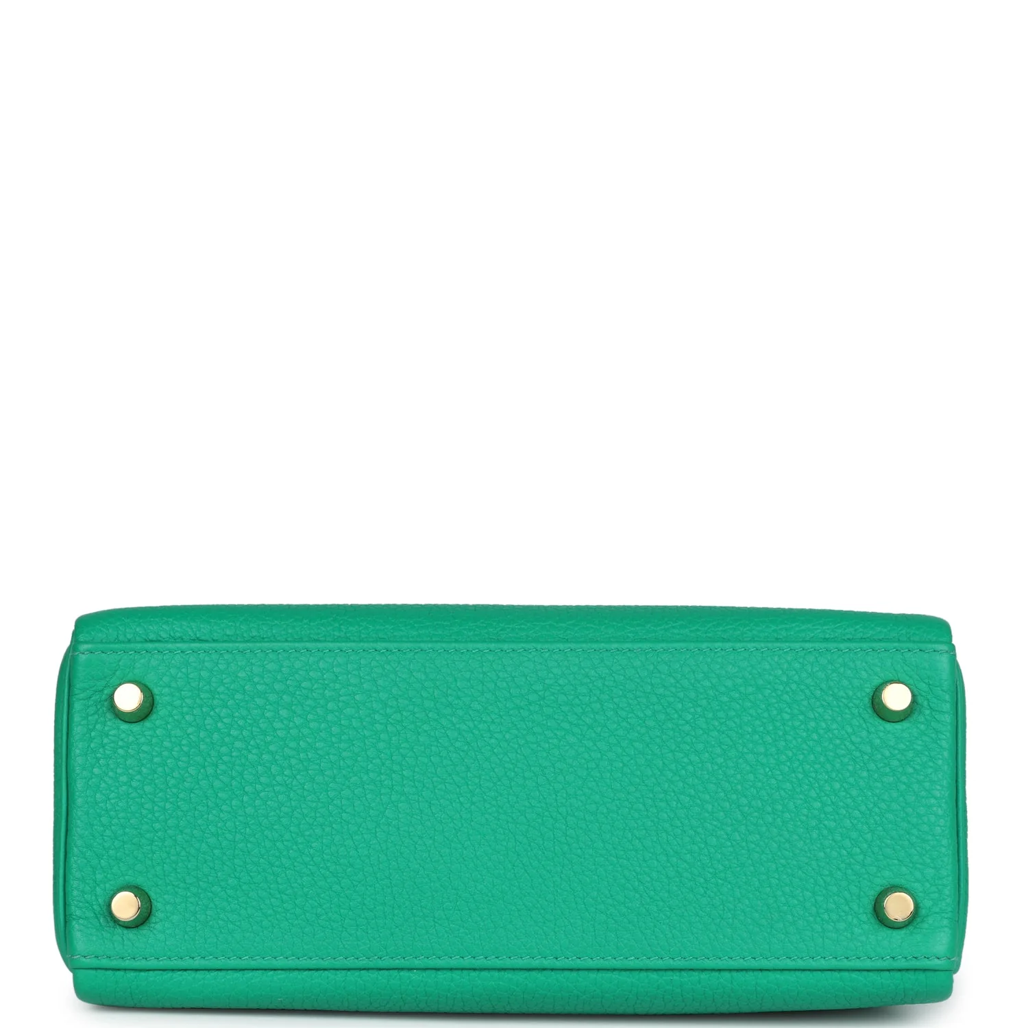 Replicate Hermes Kelly Retourne 25 Menthe Togo and Varanus Niloticus Lizard Touch Permabrass Hardware(1:1 replica)
