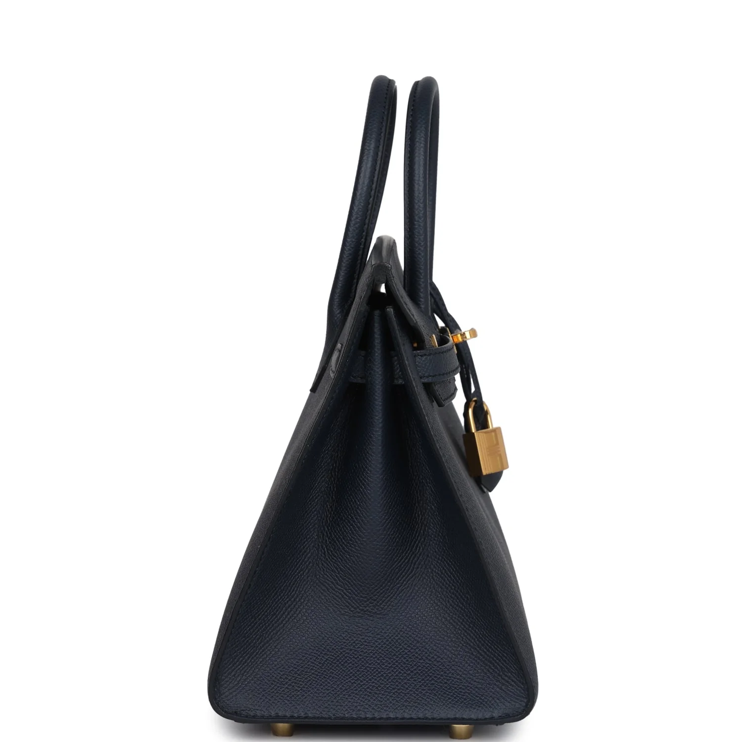 Replicate Hermes Birkin Sellier 25 Bleu Indigo Epsom Gold Hardware(1:1 replica)