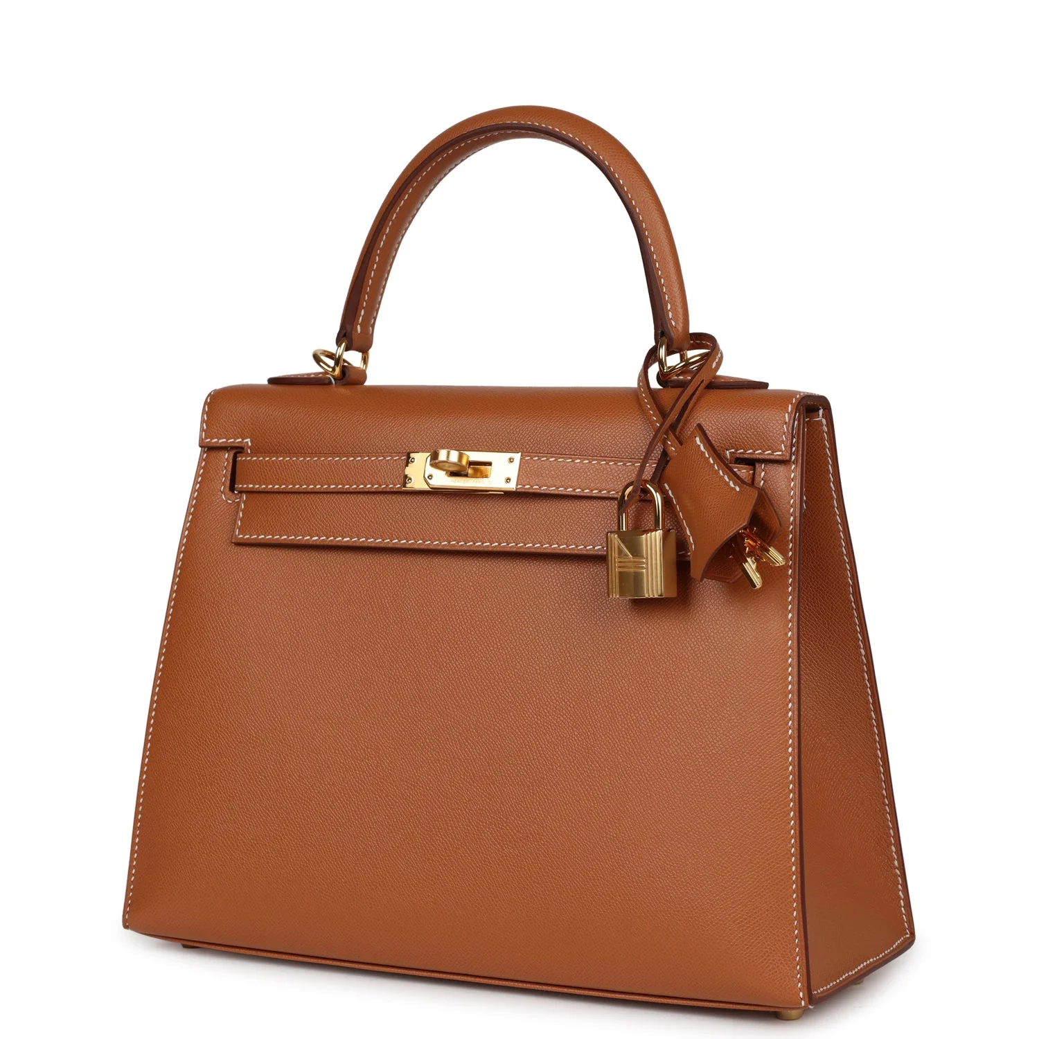 Replicate Hermes Kelly Sellier 25 Gold Madame Gold Hardware(1:1 replica)