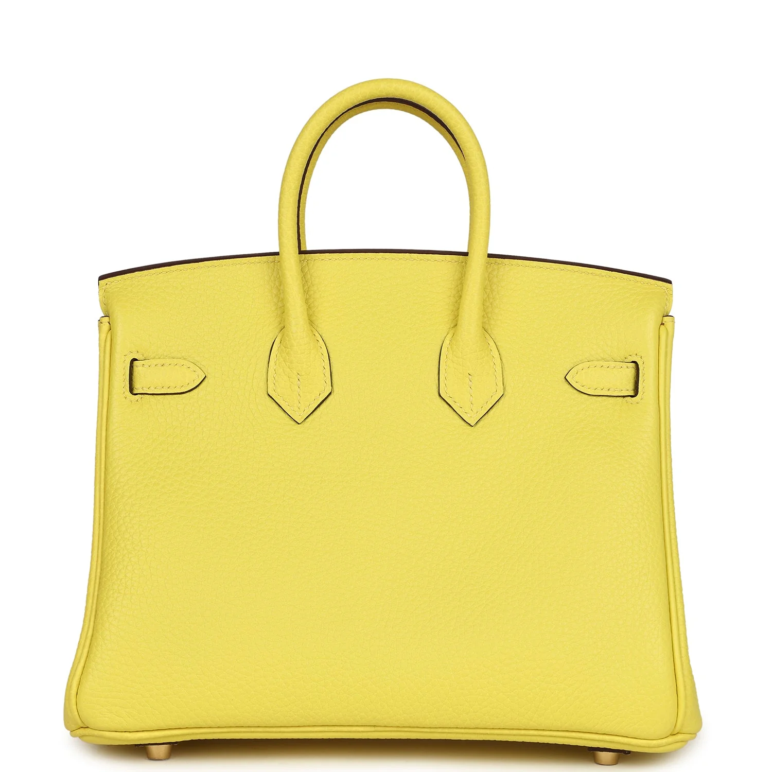 Replicate Hermes Special Order (HSS) Birkin 25 Lime Verso Clemence Rose Gold Hardware(1:1 replica)