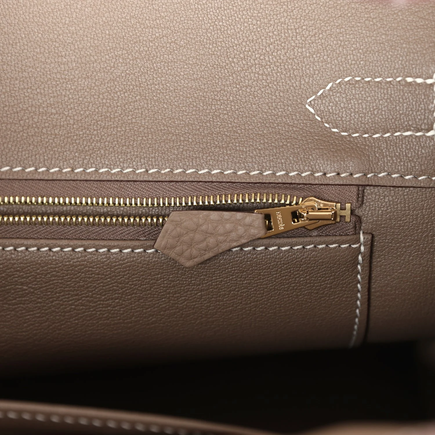 Replicate Hermes Birkin 30 Etoupe Togo Gold Hardware(1:1 replica)