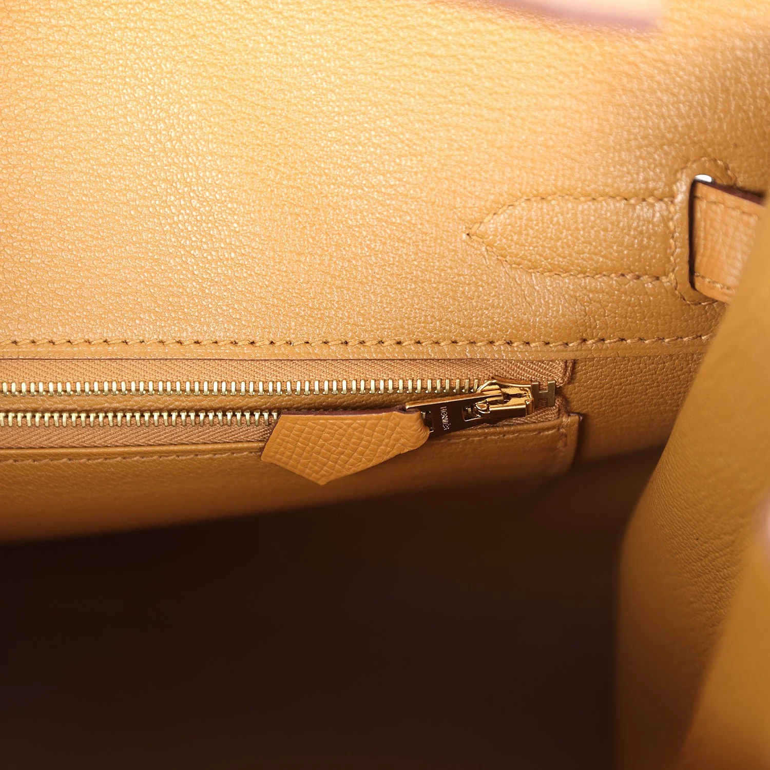Replicate Hermes Birkin Sellier 30 Sesame Epsom Gold Hardware(1:1 replica)