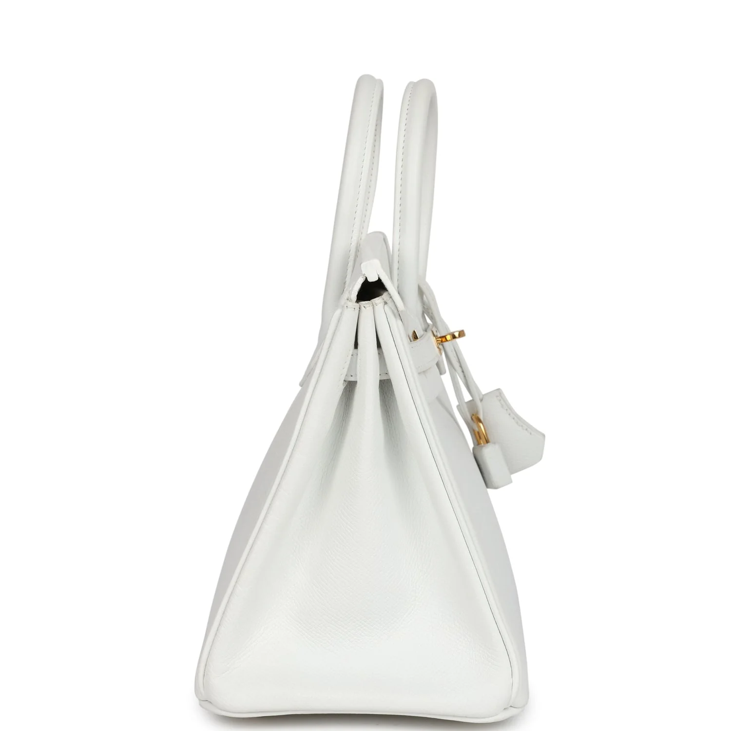 Replicate Hermes Birkin 25 White Epsom Gold Hardware(1:1 replica)