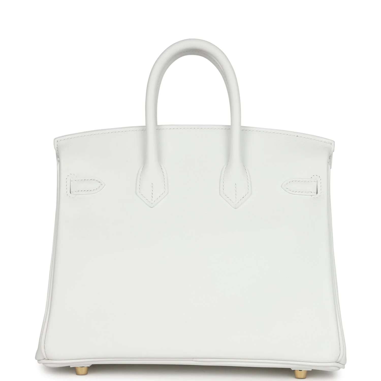 Replicate Hermes Birkin 25 New White Swift Gold Hardware(1:1 replica)
