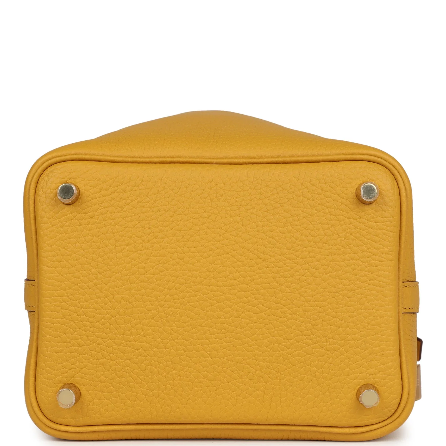Replicate Hermes Picotin Lock 18 Jaune Ambre Clemence Gold Hardware(1:1 replica)