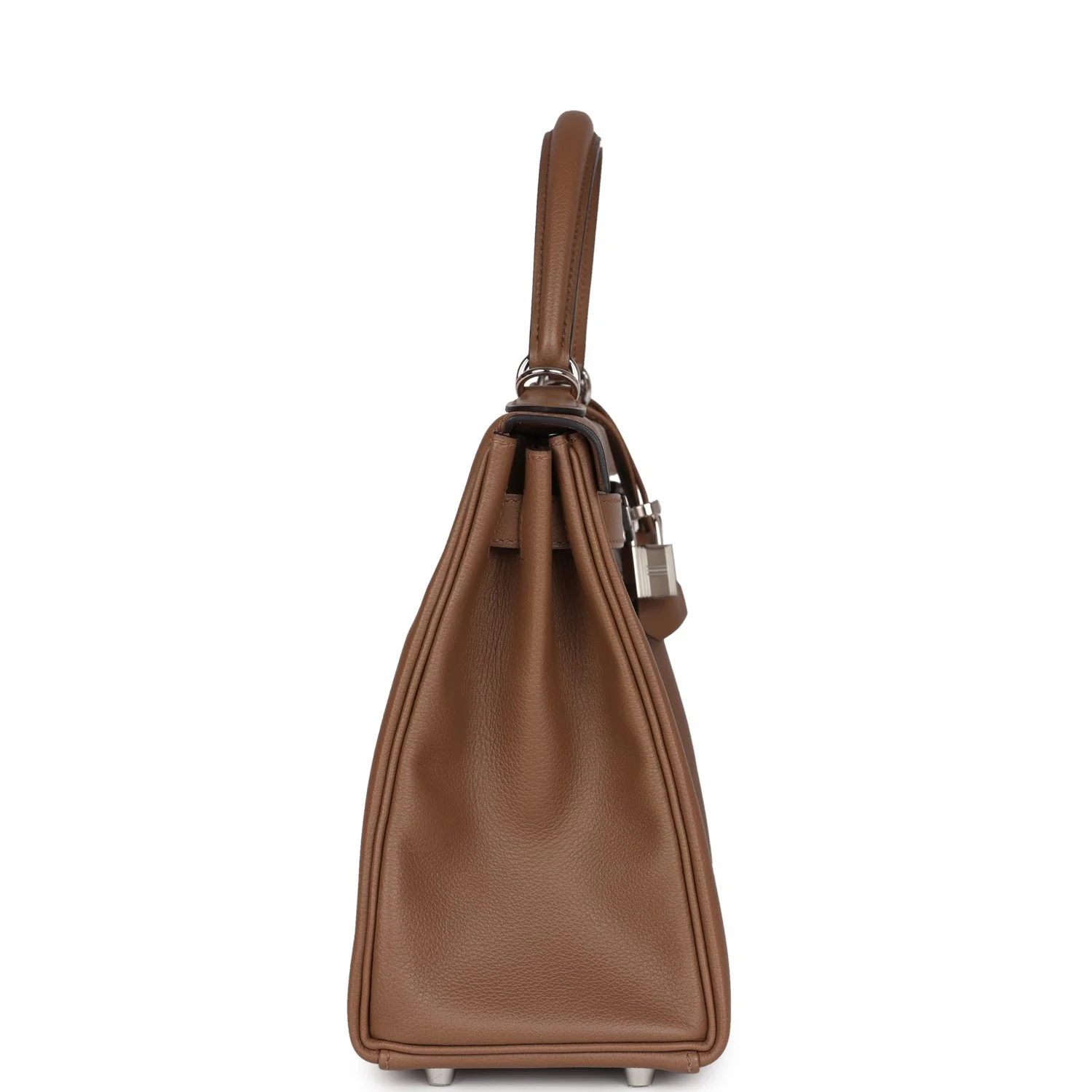 Replicate Hermes Kelly Retourne 28 Alezan Evercolor Palladium Hardware(1:1 replica)