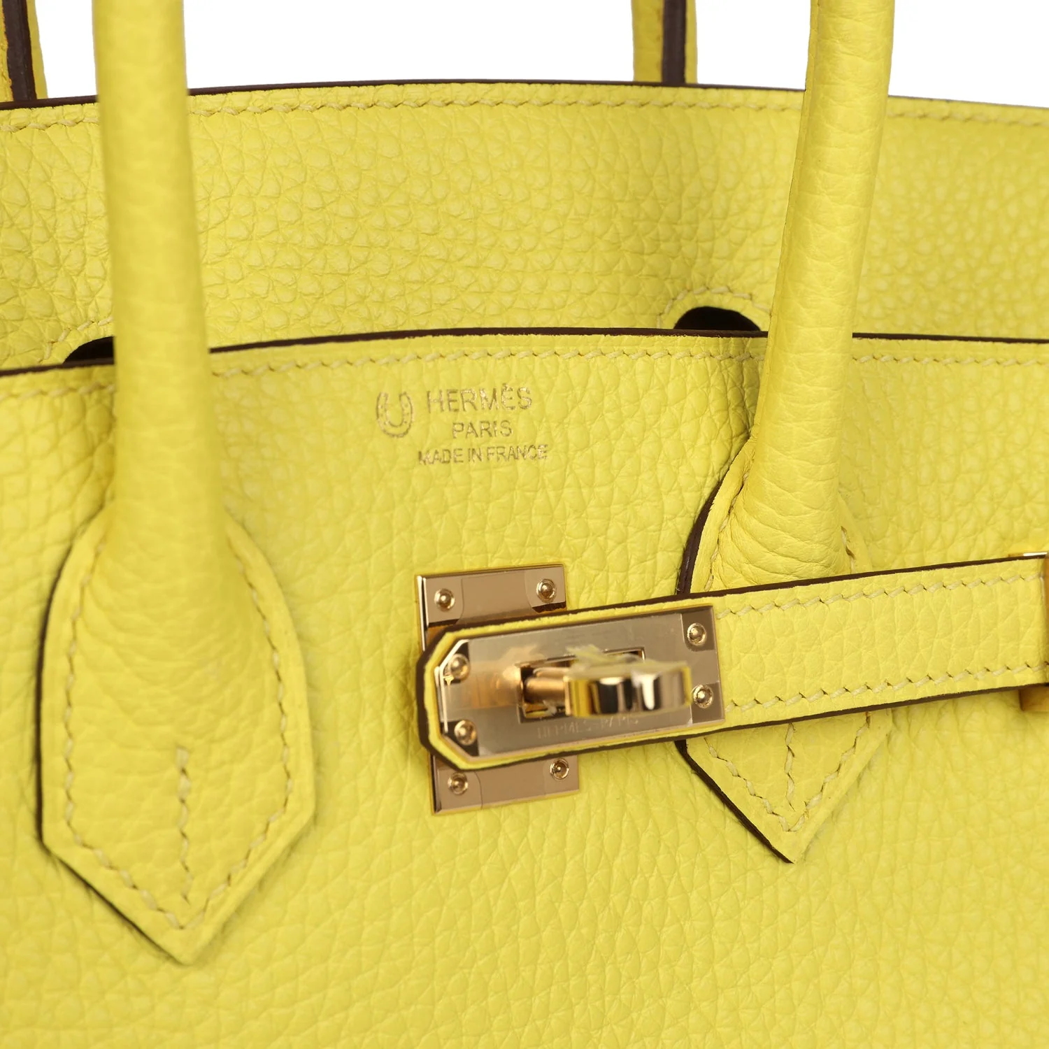 Replicate Hermes Special Order (HSS) Birkin 25 Lime Verso Clemence Rose Gold Hardware(1:1 replica)