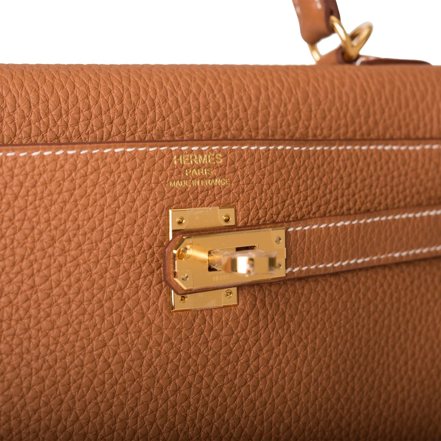 Replicate Hermes Kelly Retourne 25 Gold Togo Gold Hardware(1:1 replica)