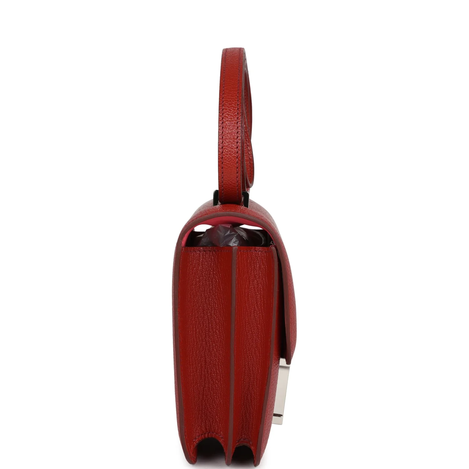 Replicate Hermes Constance 18 Brique Verso Chevre Mysore Palladium Hardware(1:1 replica)