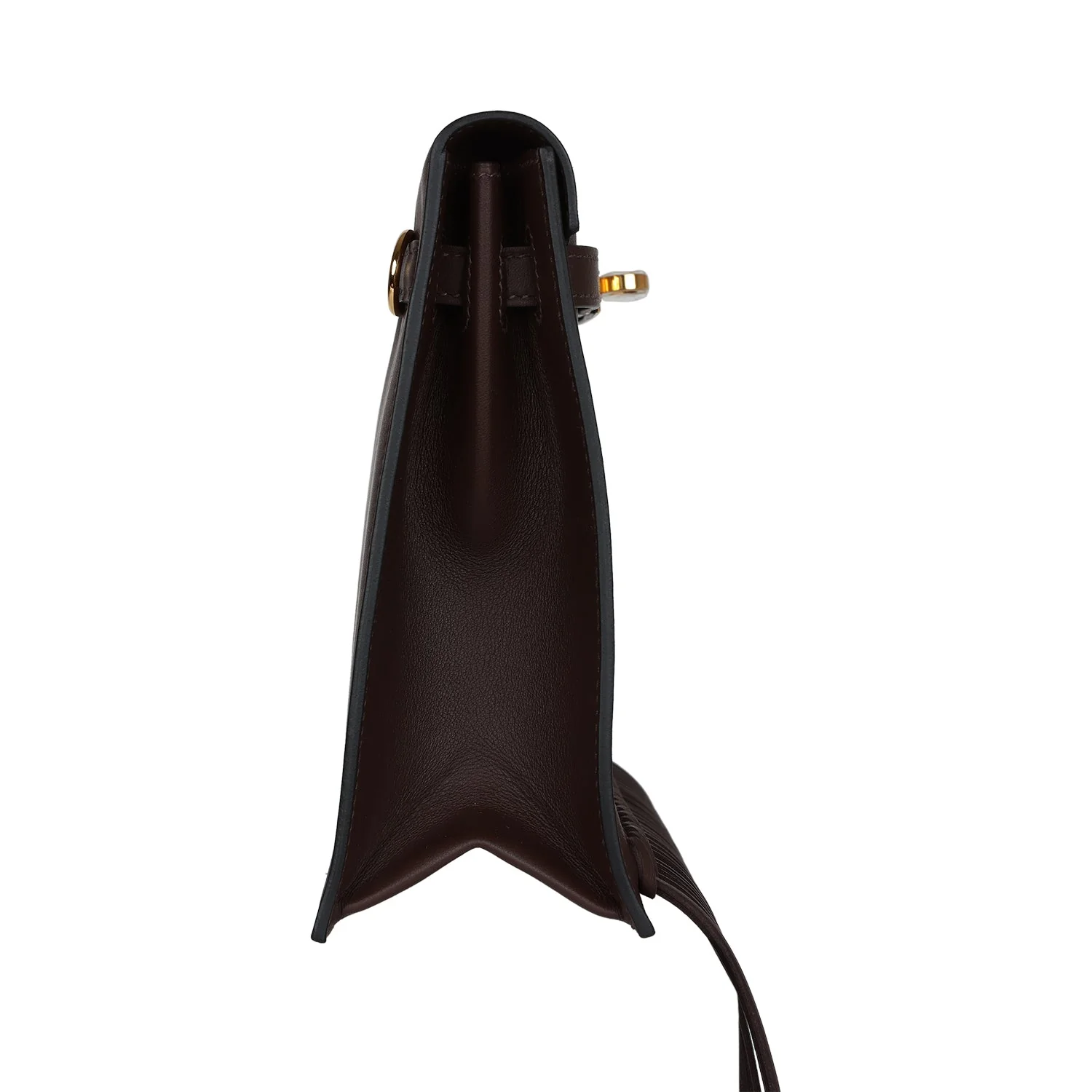 Replicate Hermes Kelly Danse Anate Moka Swift Gold Hardware(1:1 replica)