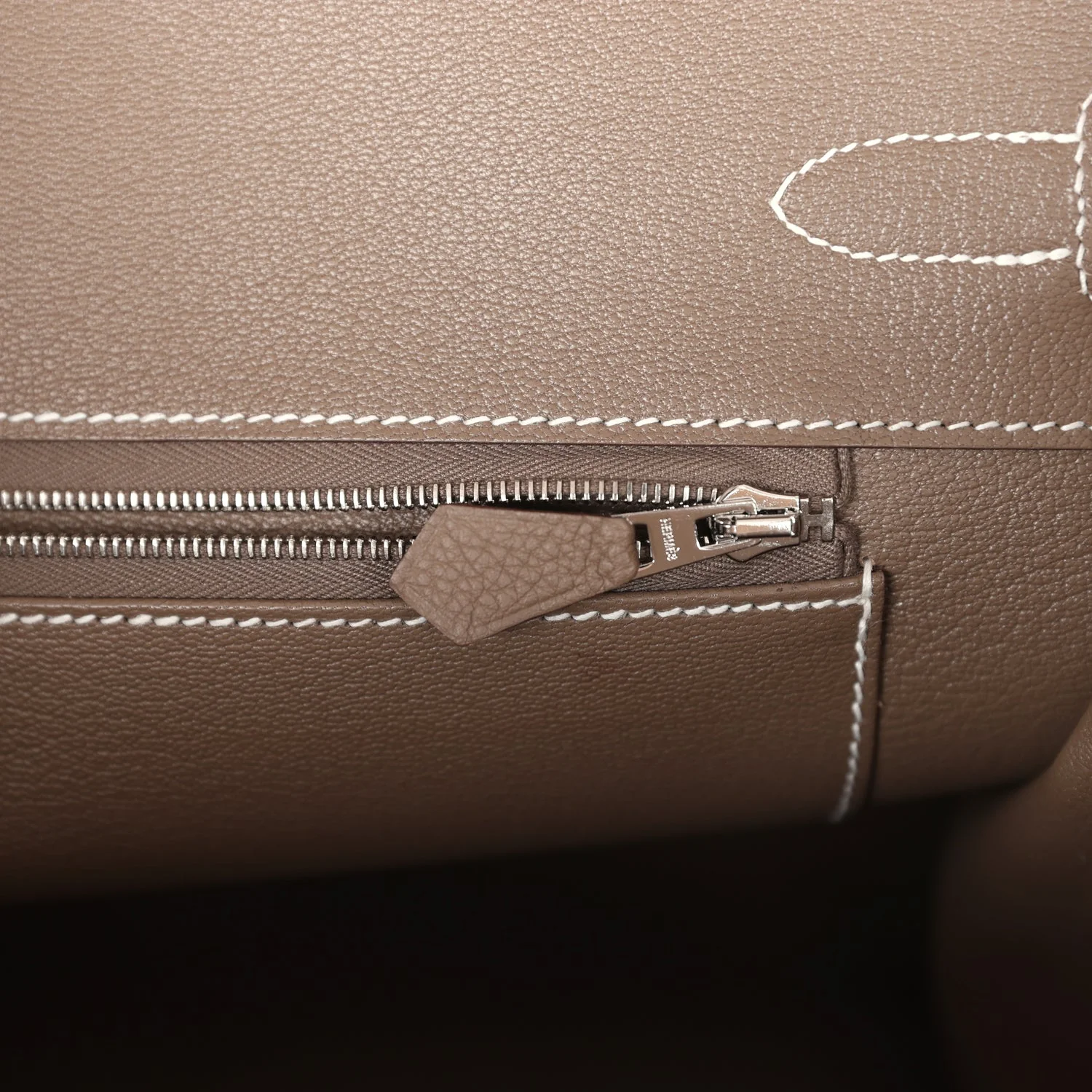 Replicate Hermes Birkin 35 Etoupe Togo Palladium Hardware(1:1 replica)