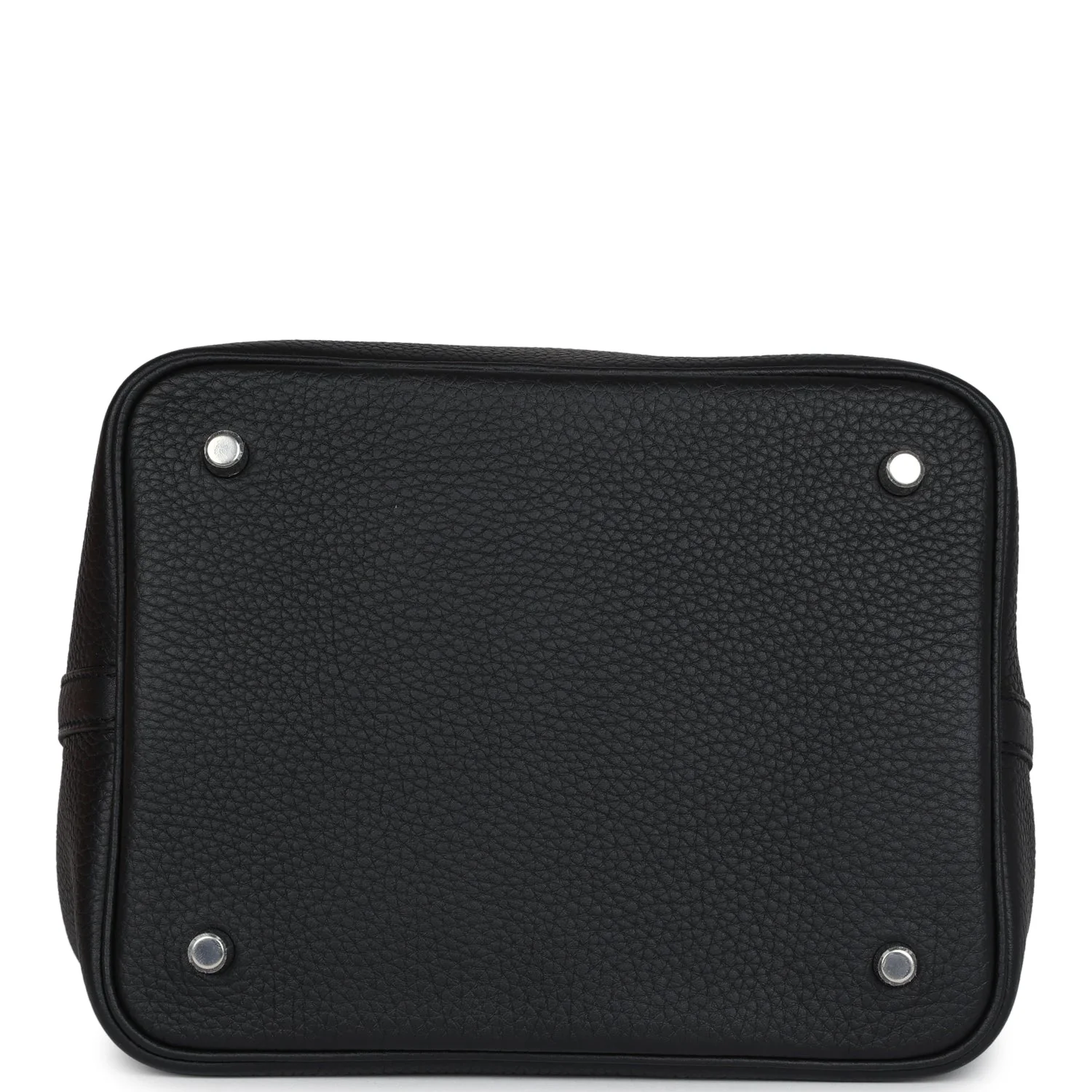 Replicate Hermes Picotin Lock 22 Black Clemence Palladium Hardware(1:1 replica)