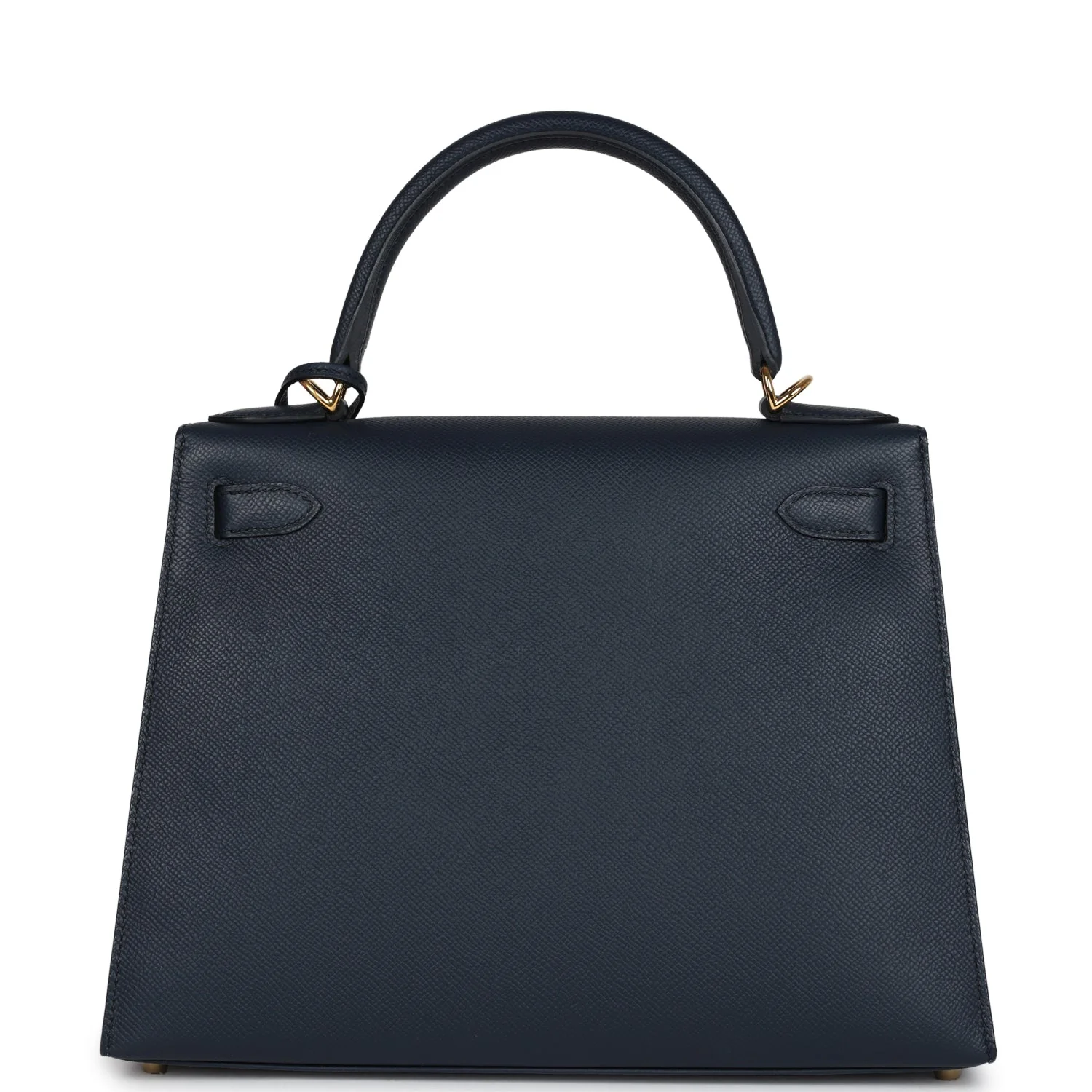 Replicate Hermes Kelly Sellier 28 Bleu Indigo Epsom Gold Hardware(1:1 replica)