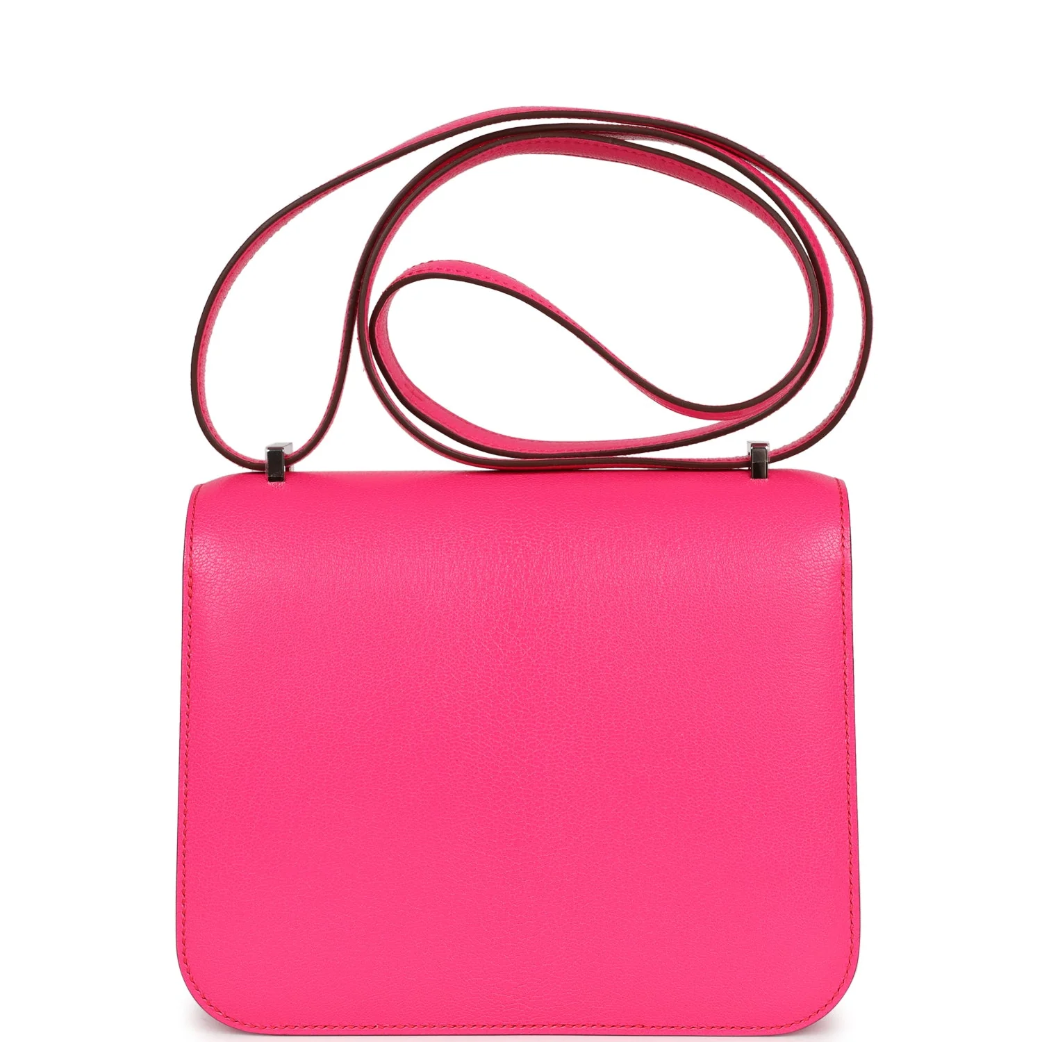 Replicate Hermes Constance 18 Rose Pop Chevre Chamkila Palladium Hardware(1:1 replica)