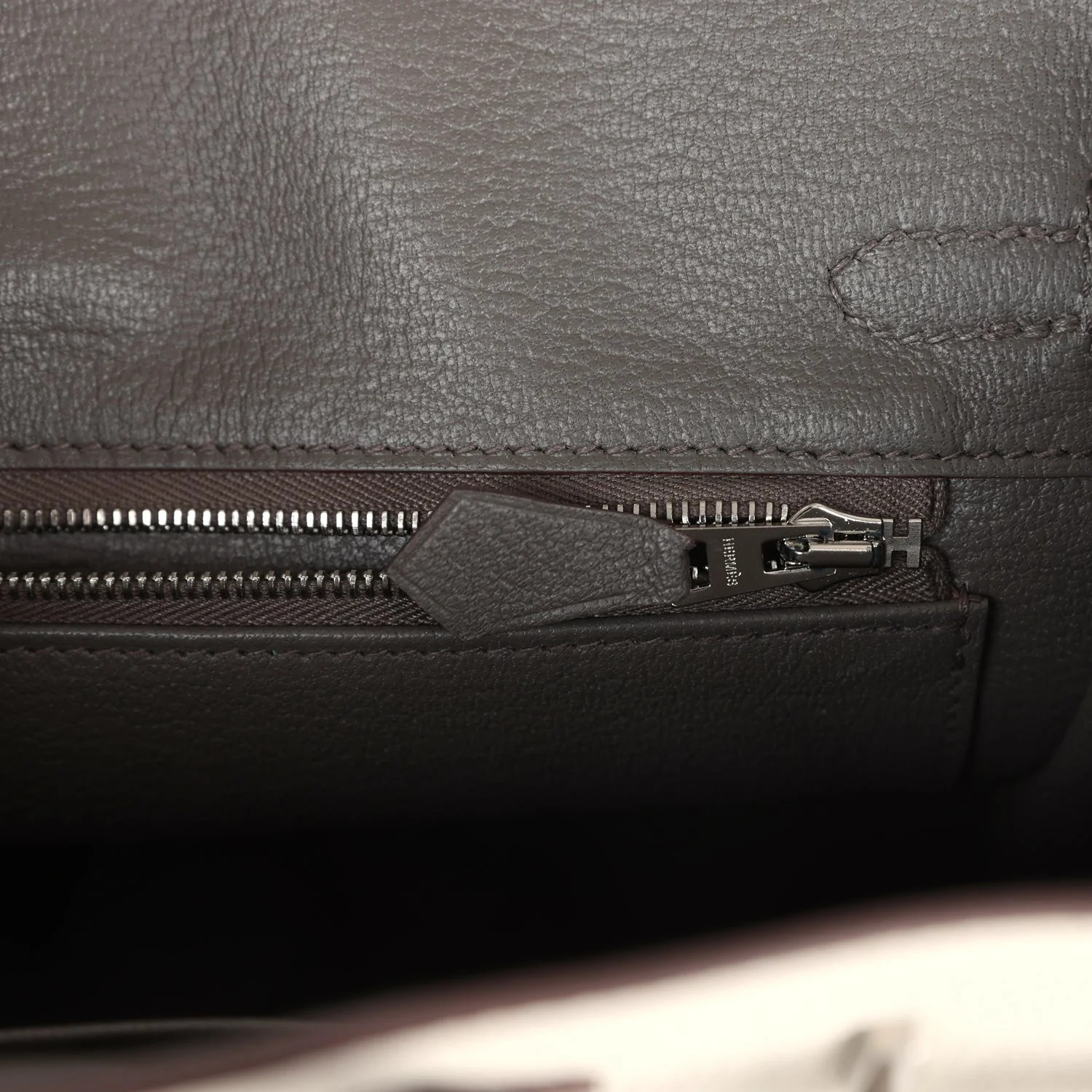Replicate Hermes Special Order (HSS) Birkin 25 Beton and Etain Togo Brushed Palladium Hardware(1:1 replica)