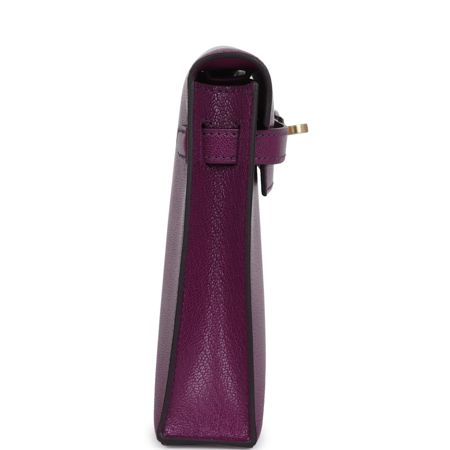 Replicate Hermes Kelly Elan Anemone Chevre Chamkila Permabrass Hardware(1:1 replica)