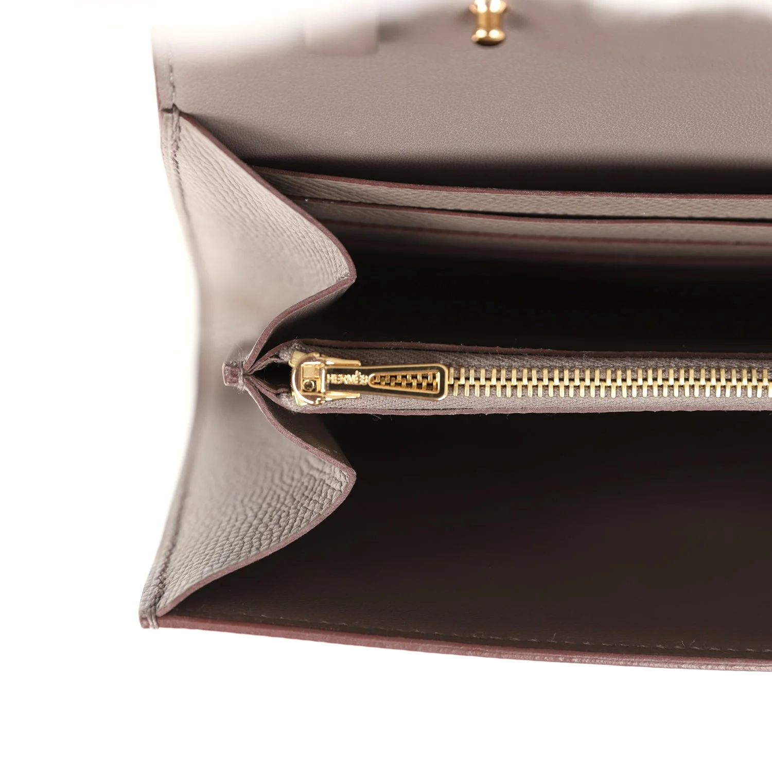 Replicate Hermes Constance Wallet To Go Etain Epsom Gold Hardware(1:1 replica)