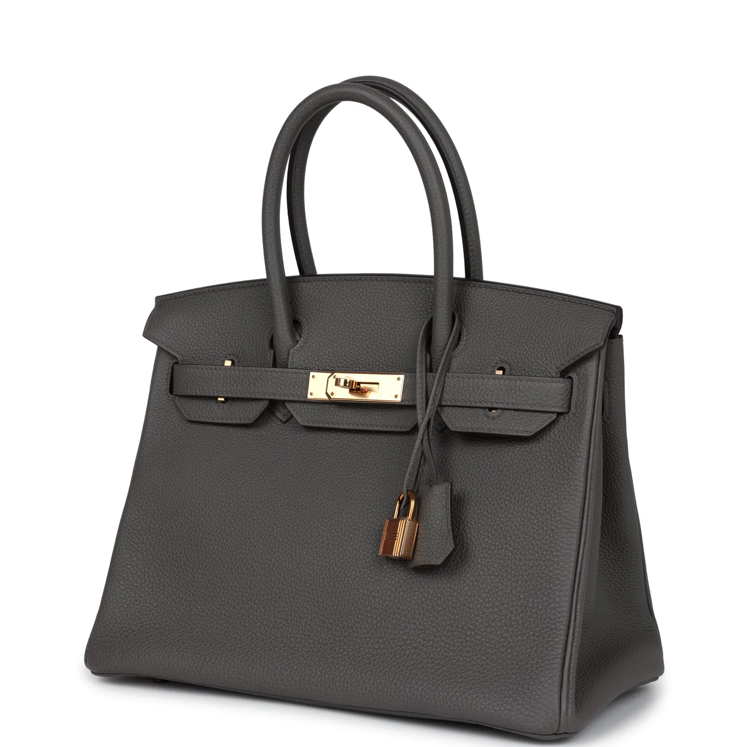 Replicate Hermes Birkin 30 Etain Togo Rose Gold Hardware(1:1 replica)