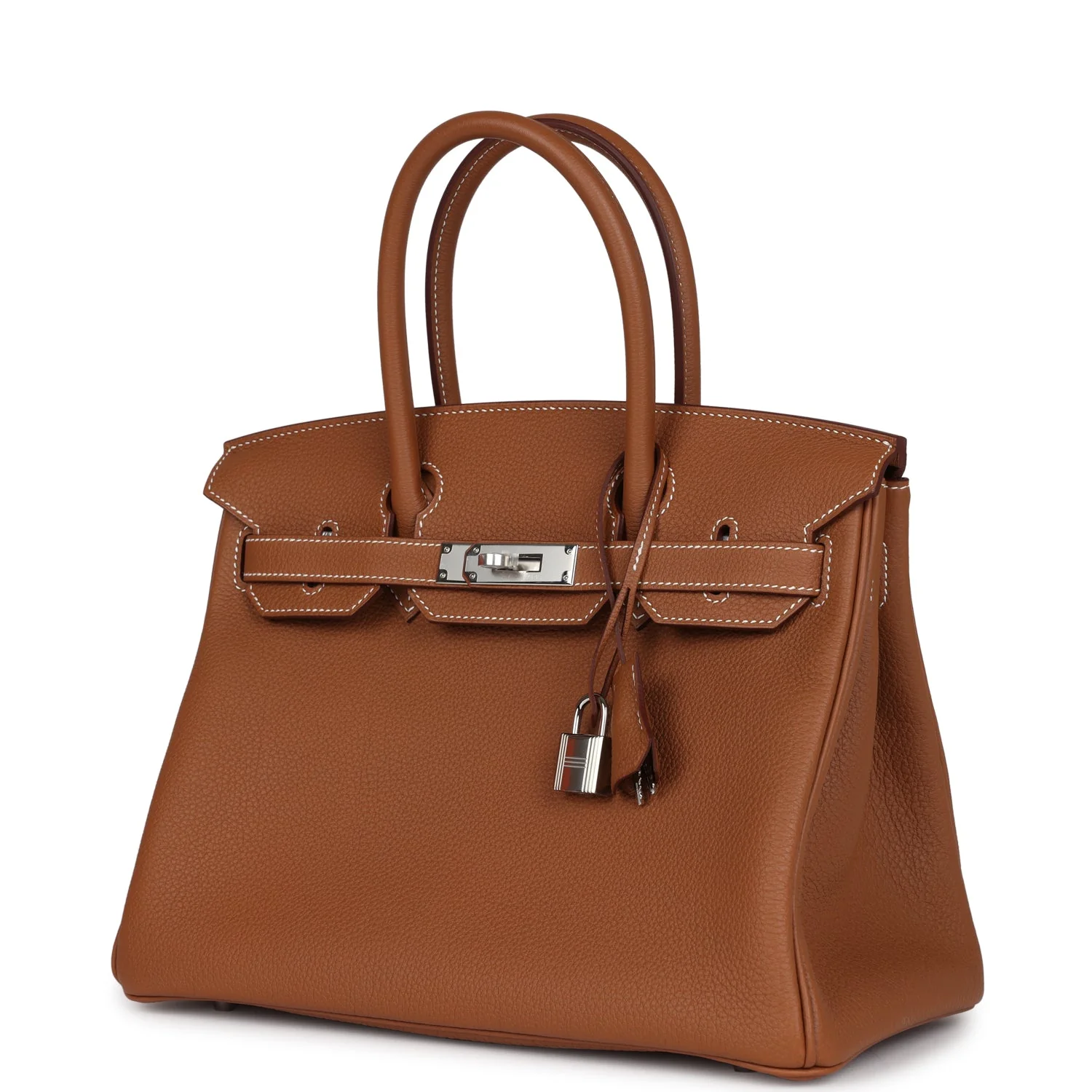 Replicate Hermes Birkin 30 Gold Togo Palladium Hardware(1:1 replica)