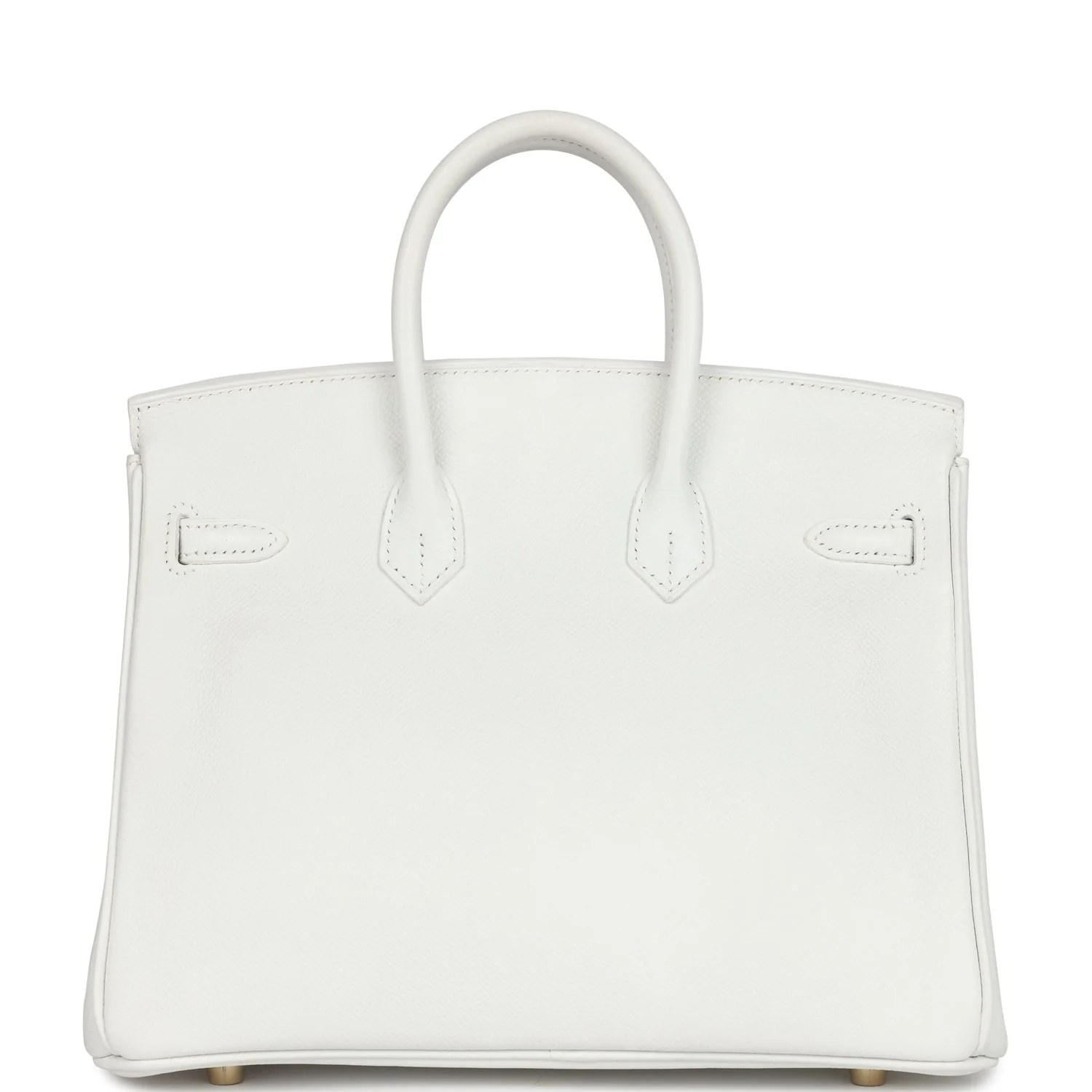Replicate Hermes Birkin 25 White Epsom Gold Hardware(1:1 replica)