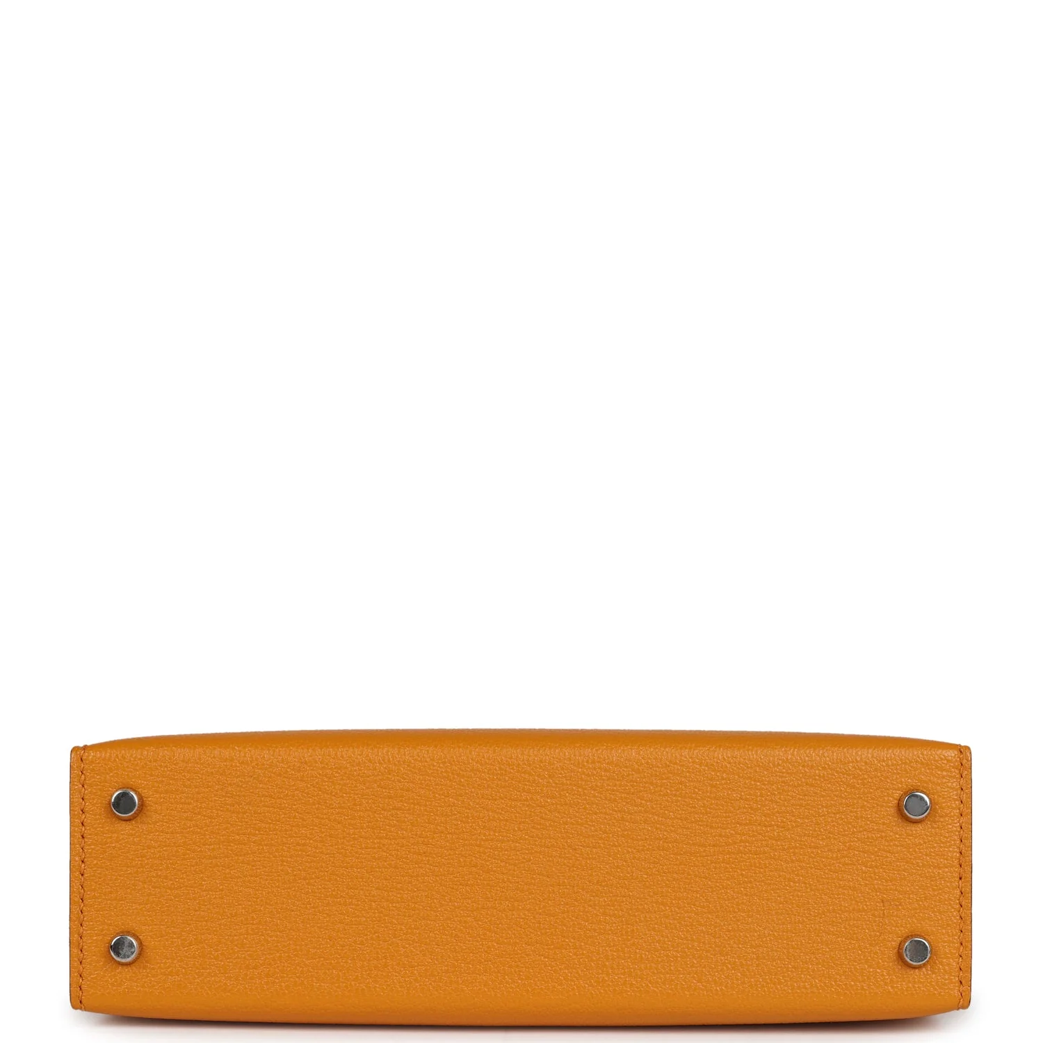 Replicate Hermes Kelly Sellier 20 Moutarde Chevre Palladium Hardware(1:1 replica)