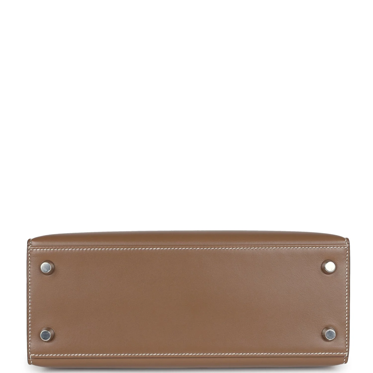 Replicate Hermes Kelly Sellier 25 Etoupe Tadelakt Palladium Hardware(1:1 replica)