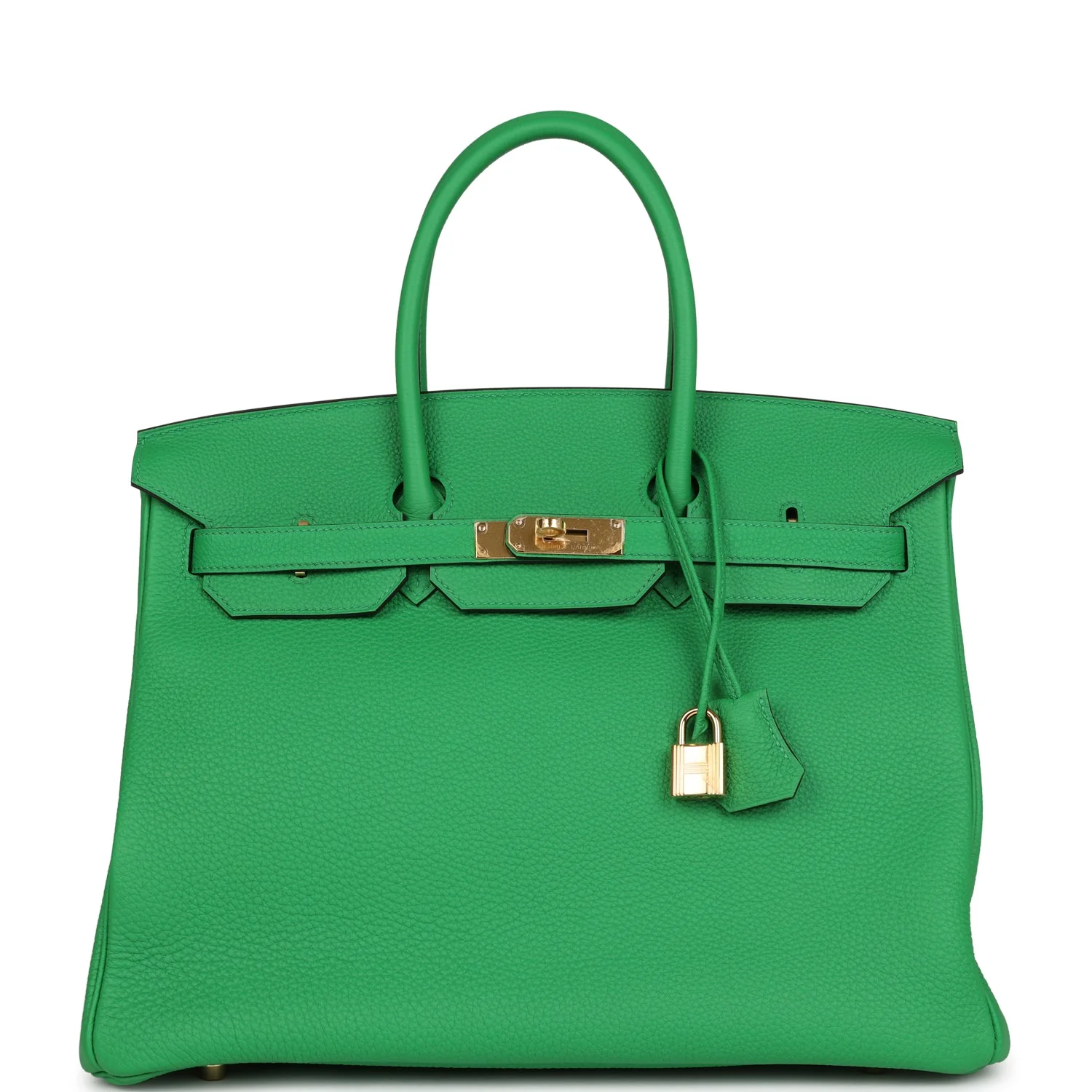 Replicate Hermes Birkin 35 Bambou Togo Gold Hardware(1:1 replica)