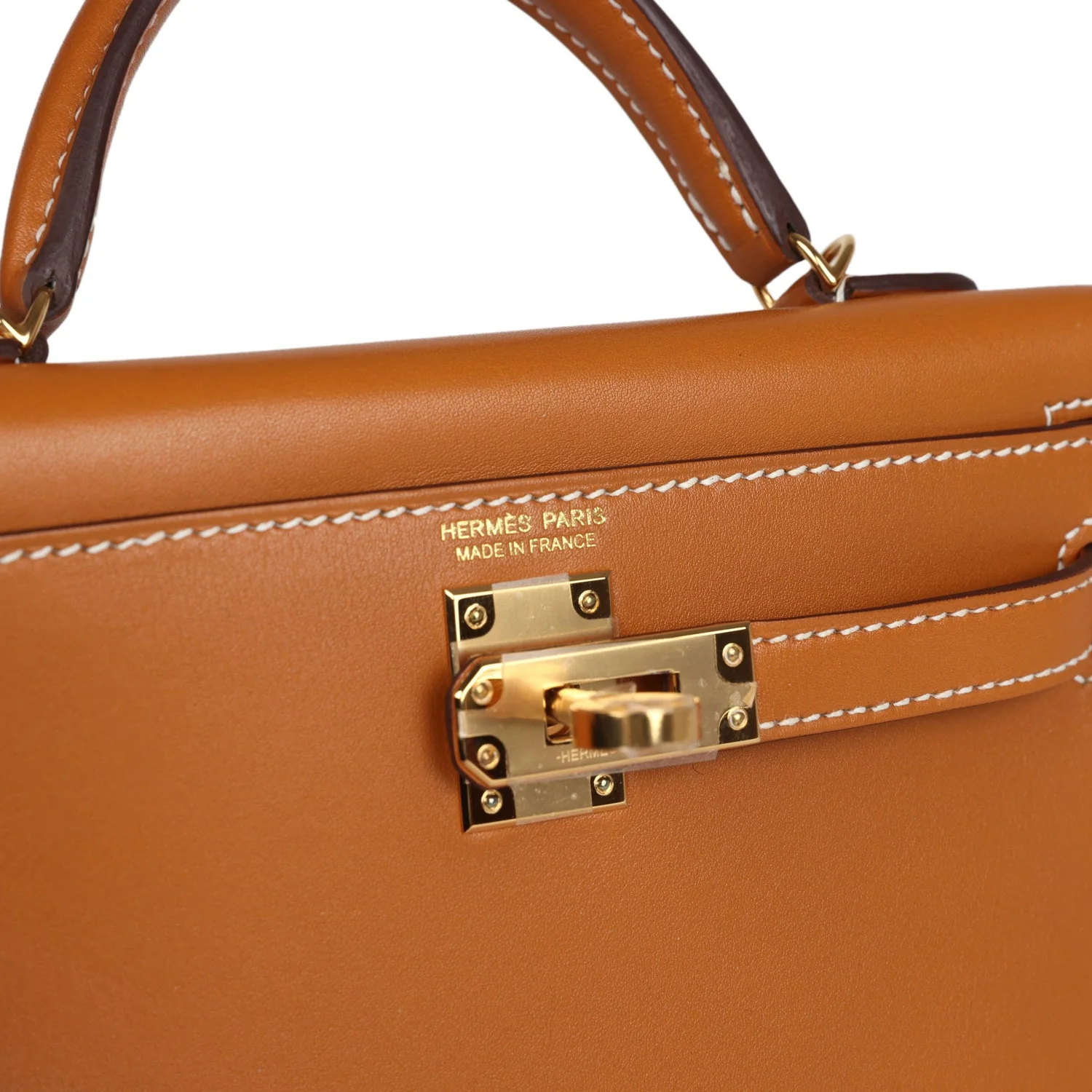 Replicate Hermes Kelly Sellier 20 Naturel Sable Butler Gold Hardware(1:1 replica)