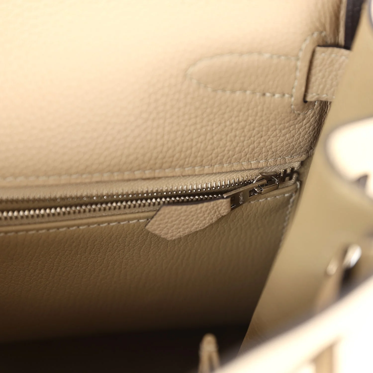 Replicate Hermes Kelly Retourne 35 Trench Togo Palladium Hardware(1:1 replica)