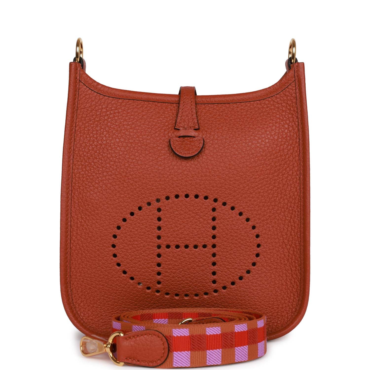 Replicate Hermes Evelyne TPM Cuivre Clemence Gold Hardware(1:1 replica)