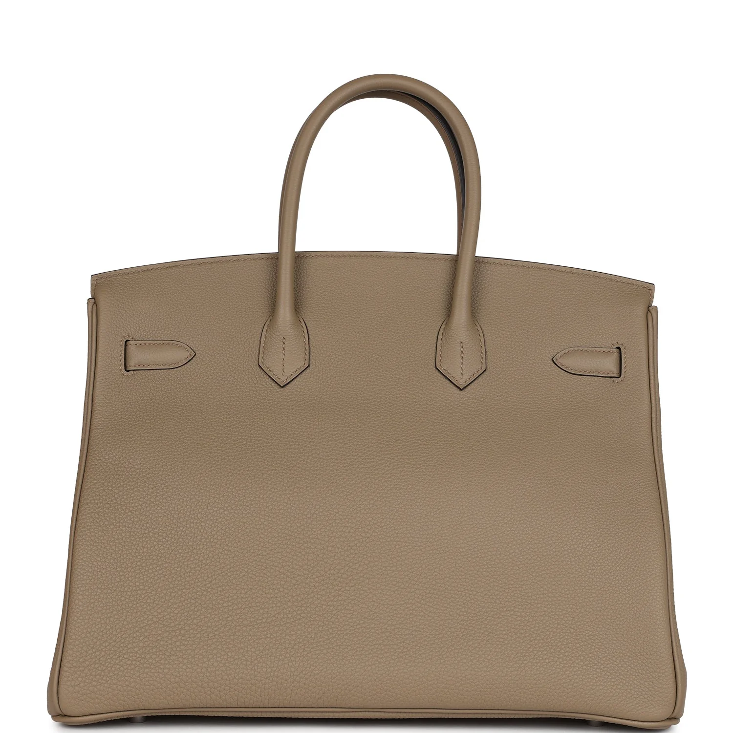 Replicate Hermes Birkin 35 Beige Marfa Togo Palladium Hardware(1:1 replica)