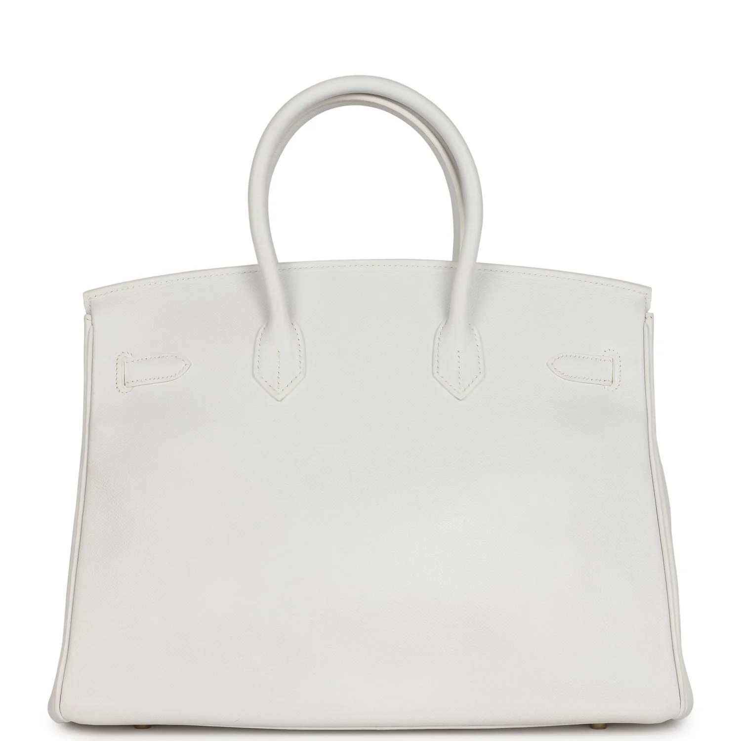 Replicate Hermes Birkin 35 White Epsom Gold Hardware(1:1 replica)