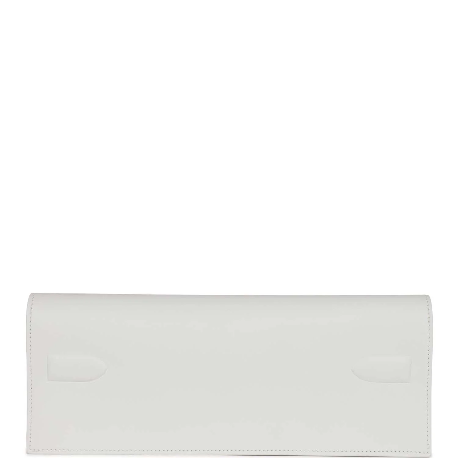 Replicate Hermes Shadow Kelly Cut New White Swift(1:1 replica)