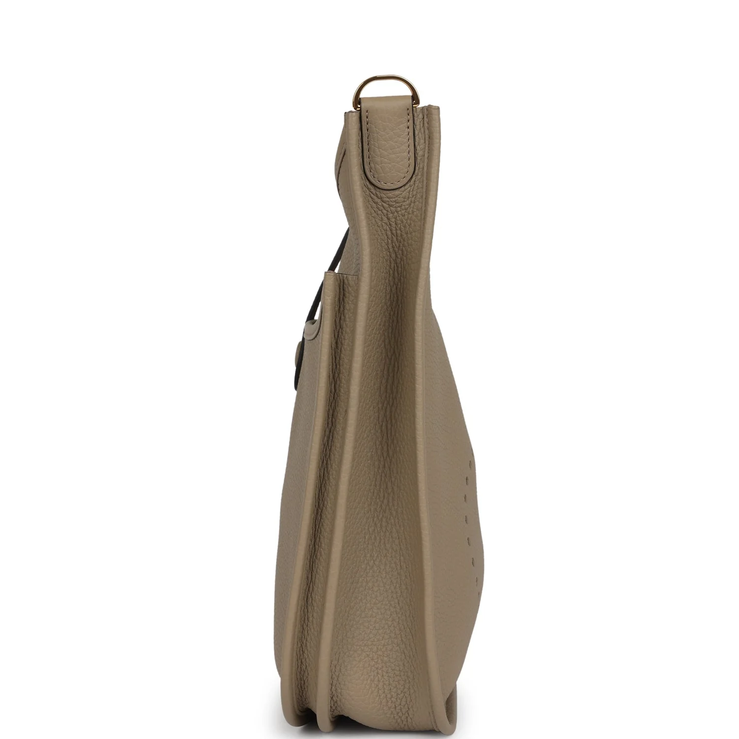 Replicate Hermes Evelyne III PM Beige Marfa Clemence Gold Hardware(1:1 replica)