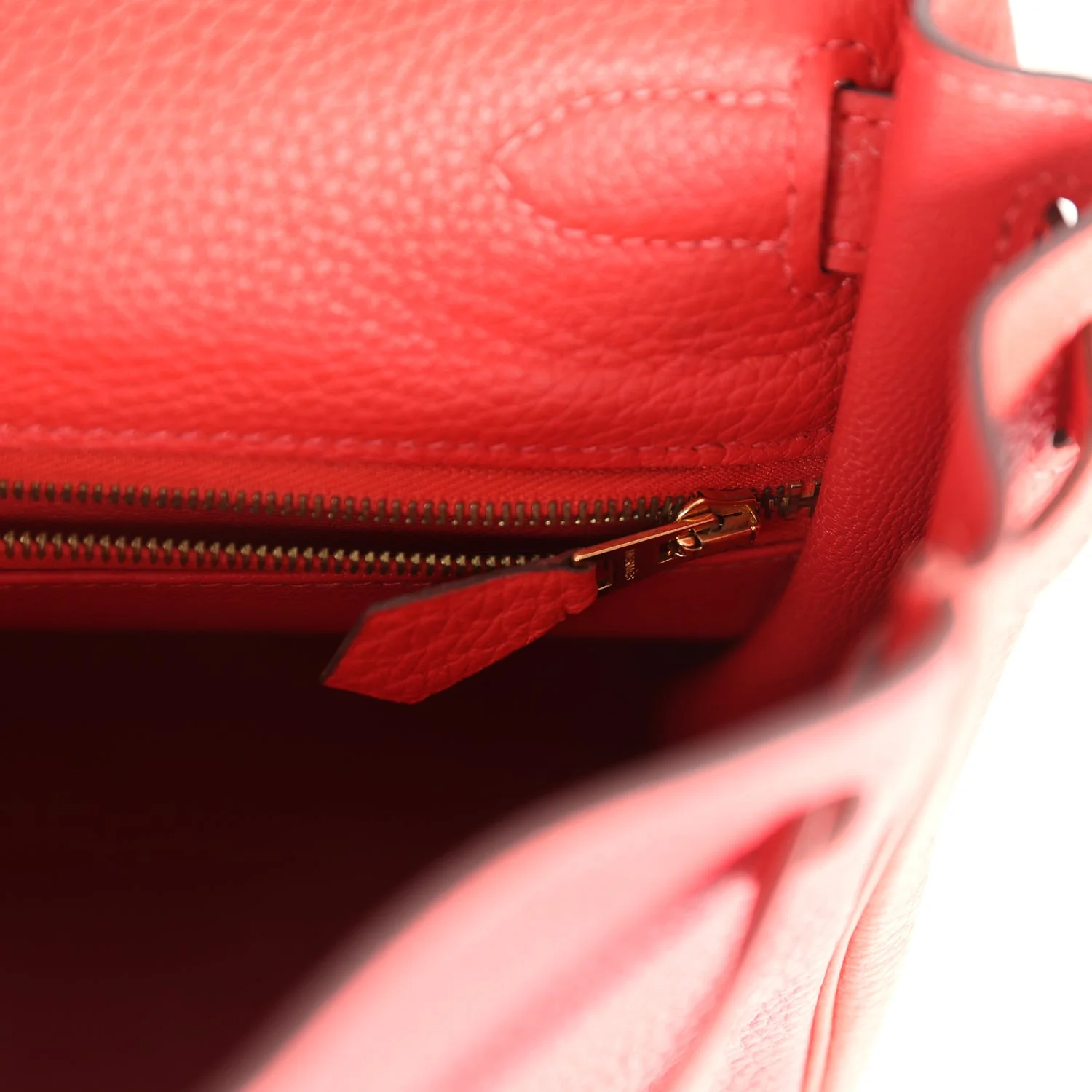 Replicate Hermes Kelly Retourne 28 Rouge Pivoine Togo Gold Hardware(1:1 replica)